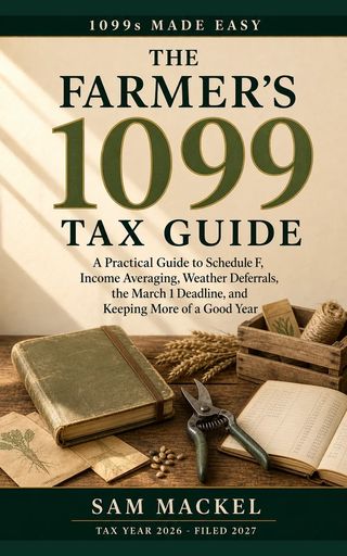 Cover of The Farmer's 1099 Tax Guide by Sam Mackel