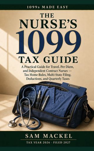 Cover of The Nurse's 1099 Tax Guide by Sam Mackel