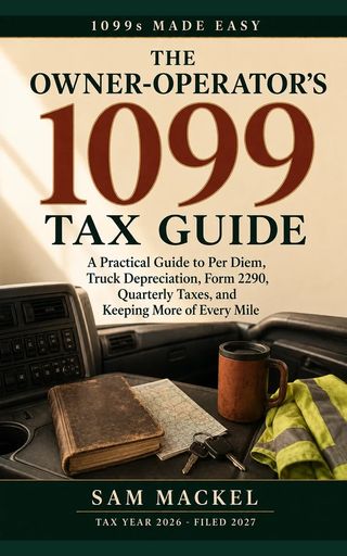 Cover of The Owner-Operator's 1099 Tax Guide by Sam Mackel