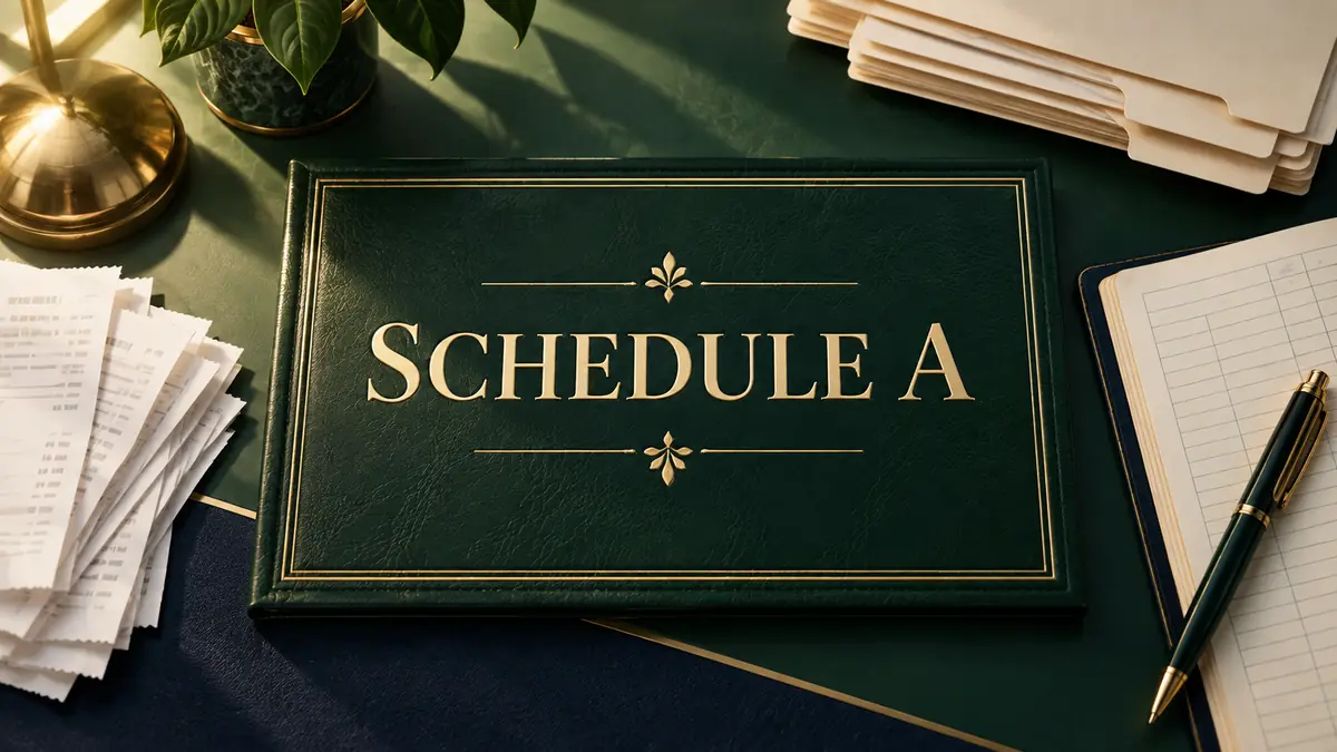 Schedule A